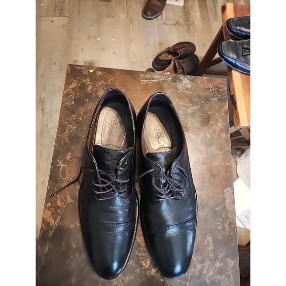 A Testoni Men Oxford Dress Shoe Black Leather 13M main image 5